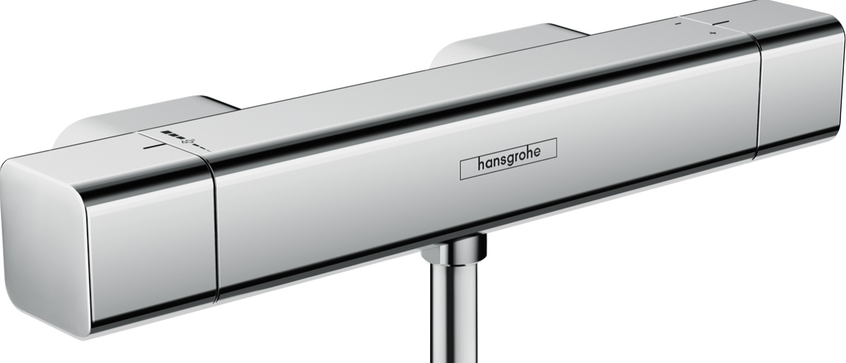 Hansgrohe Ecostat grifo para ducha a pared con termostato cromo 15773000