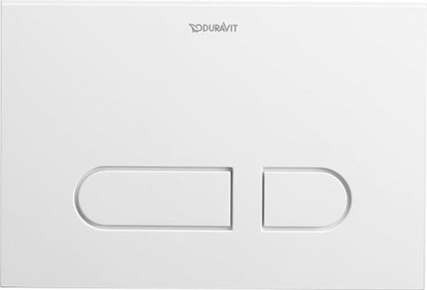 Duravit DuraSystem botón de descarga para WC blanco WD5001011000