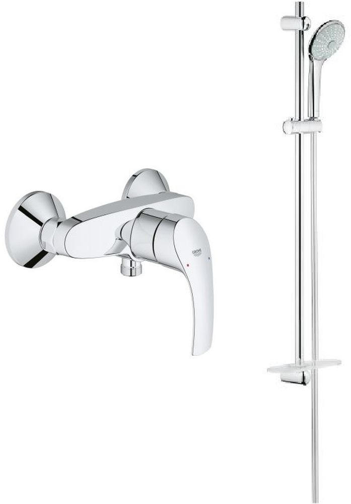 Conjunto conjunto de ducha Grohe Euphoria 27226001, grifo para ducha Grohe Eurosmart 33555002