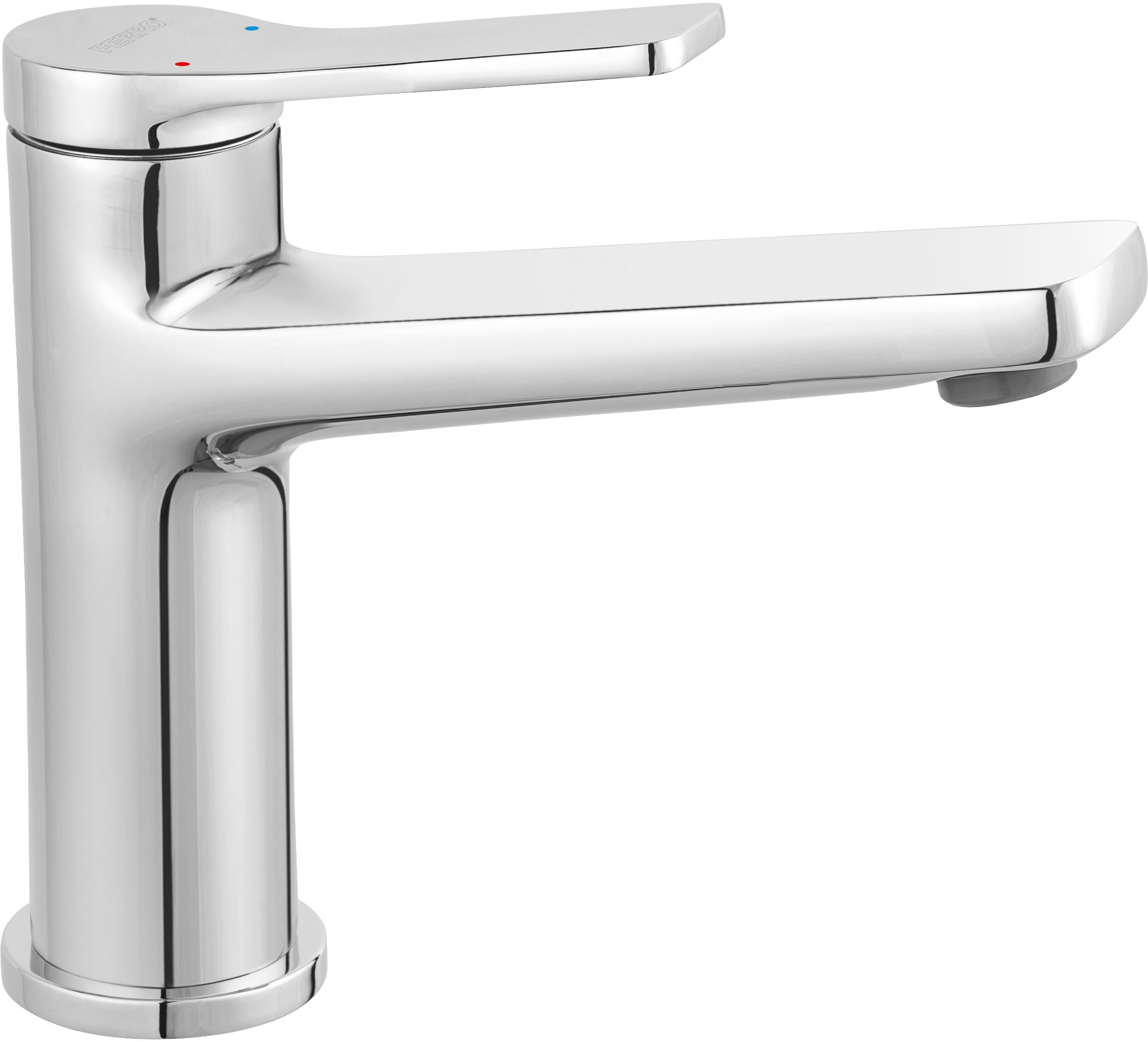 Ferro Stratos grifo para lavabo de pie cromo BSC2