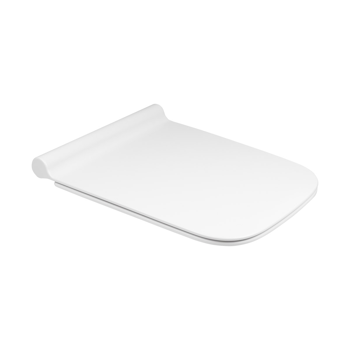 Oltens Ribe tapa de inodoro de cierre suave blanco 45108000