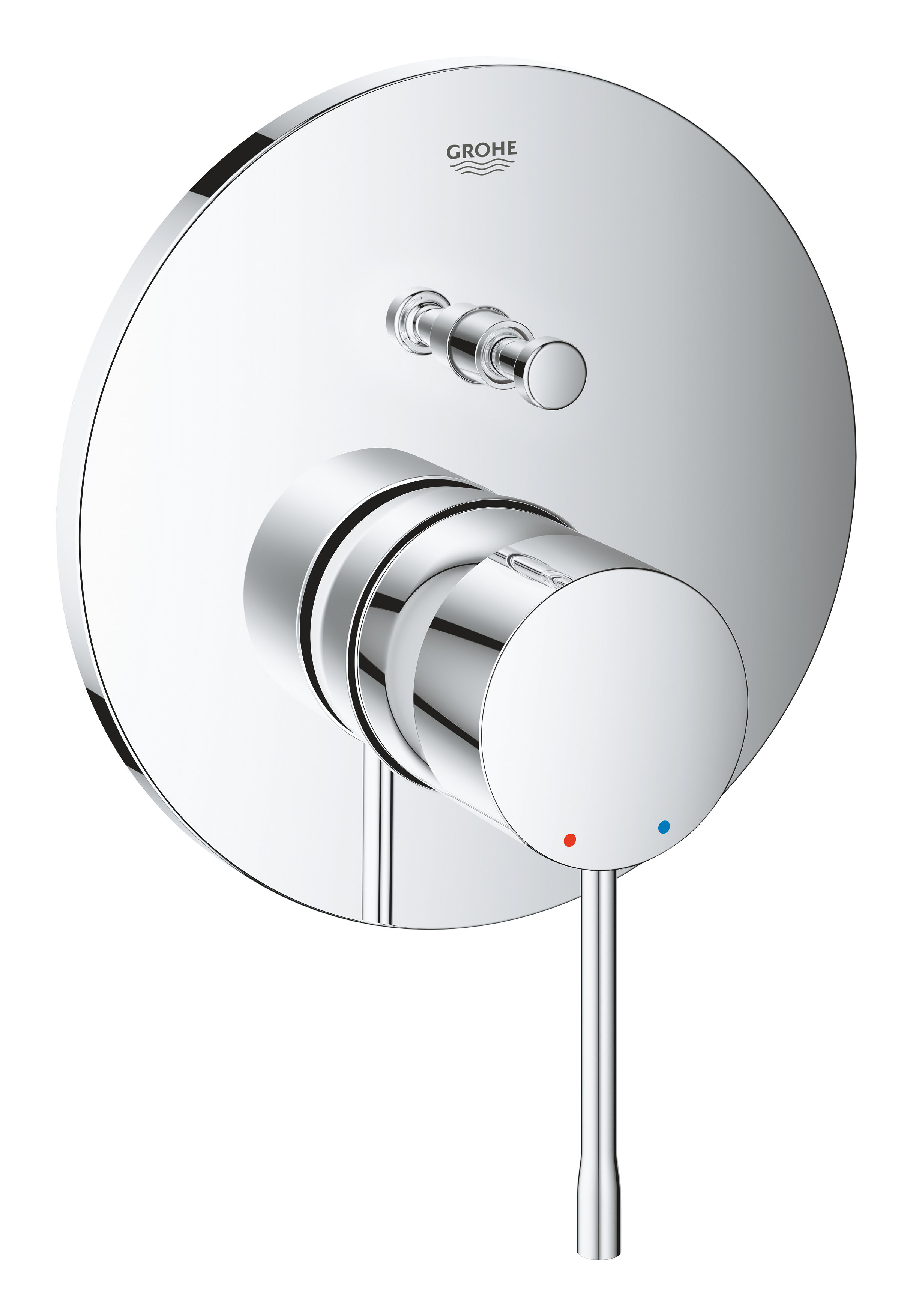 Grohe Essence grifo de bañera y ducha empotrado cromo 24058001