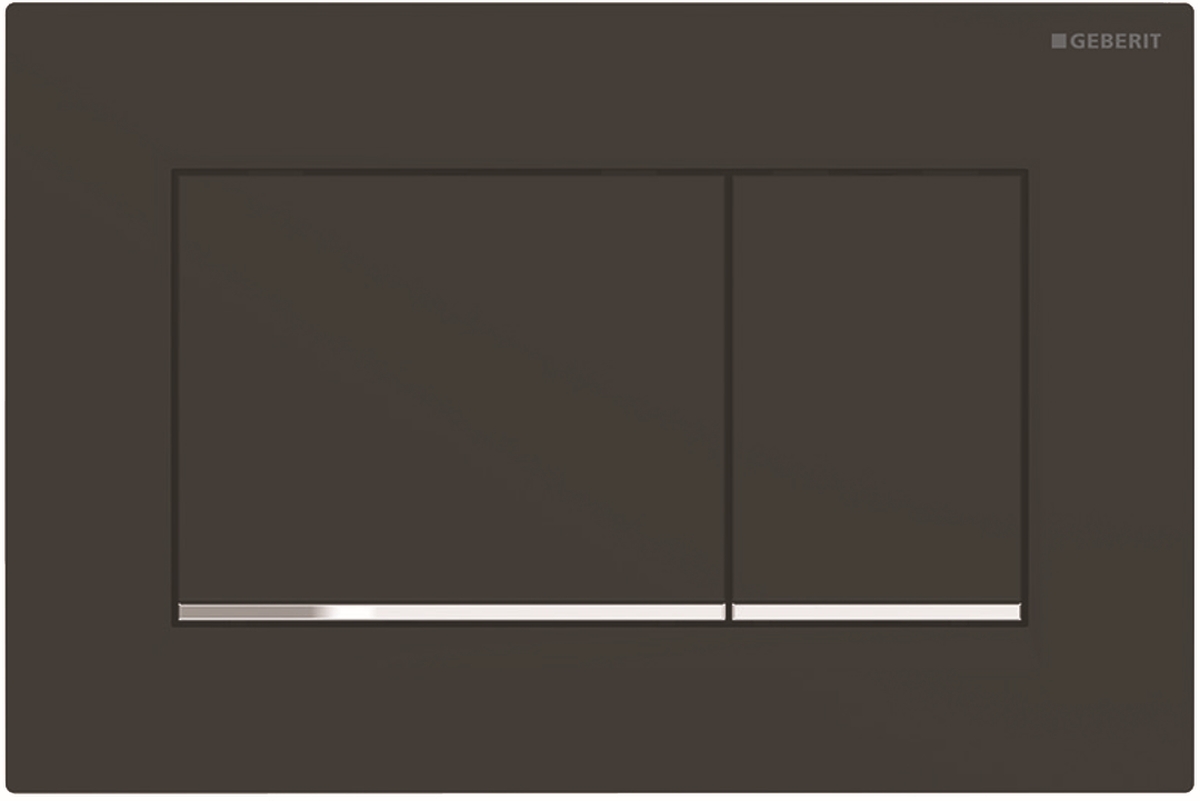 Geberit Sigma20 botón de descarga para WC negro 115.883.14.1