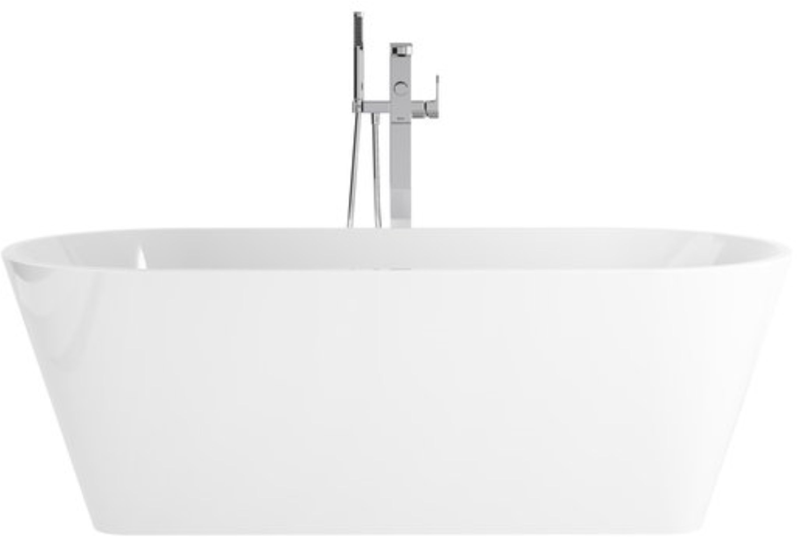 Ravak Solo bañera exenta 178x80 cm oval blanco XC00100025