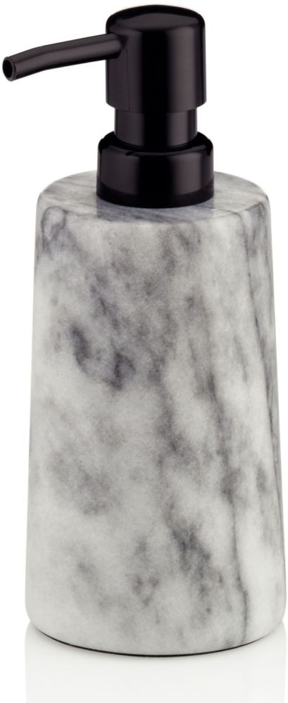Kela Varda dozownik do mydła 250 ml stojący marmur/czarny 20027