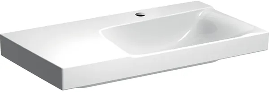 Geberit Xeno2 lavabo 90x48 cm rectangular clásico-con encimera blanco 500.535.01.1