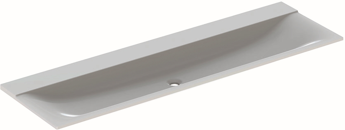 Geberit Xeno2 lavabo 160x48 cm rectangular para mueble blanco 500.278.00.1