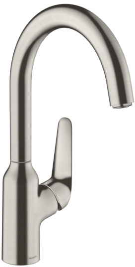 Hansgrohe Focus M42 grifo de cocina de pie acero inoxidable 71802800