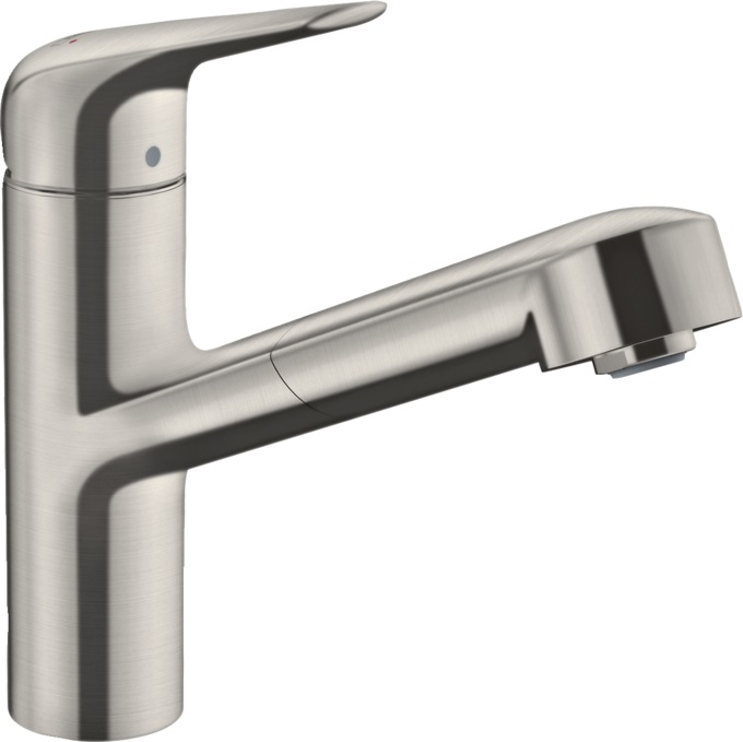 Hansgrohe Focus M42 grifo de cocina de pie acero inoxidable 71814800