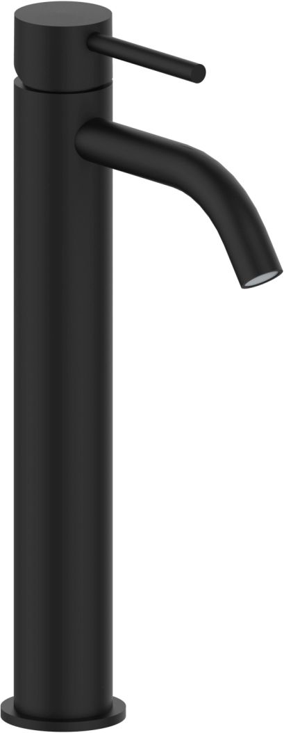 Paffoni Light grifo para lavabo de pie negro LIG081.NO