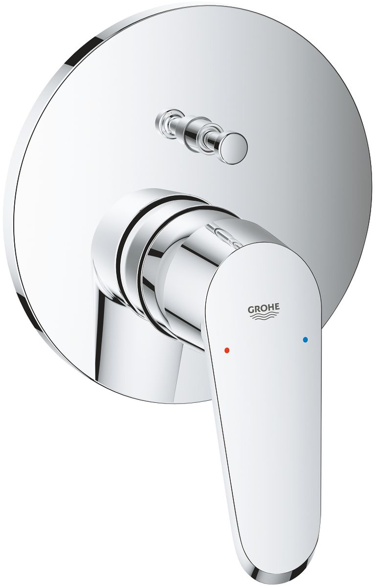 Grohe Eurodisc Cosmopolitan grifo de bañera y ducha empotrado StarLight Chrome 24056002
