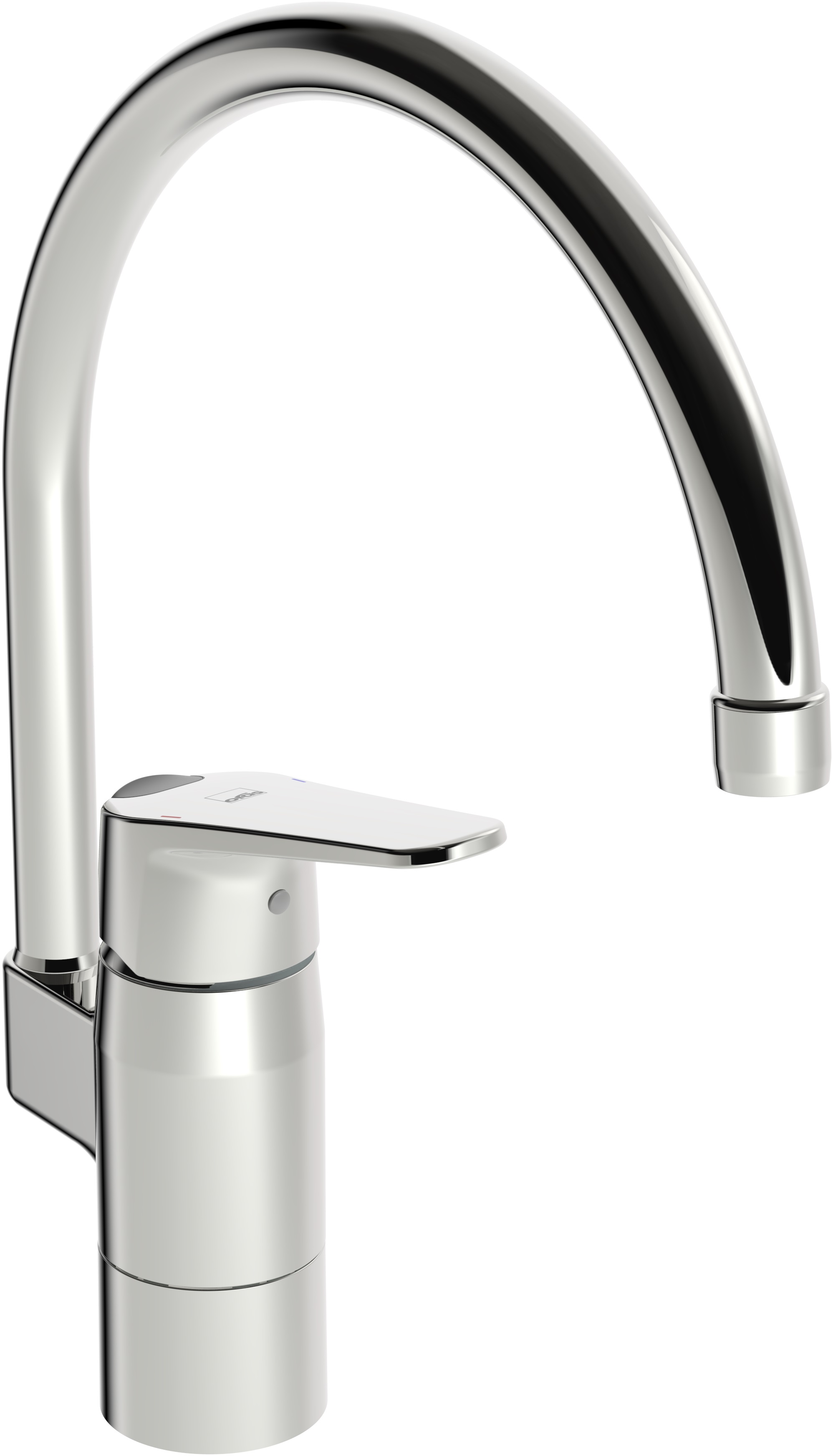 Oras Vega grifo de cocina de pie cromo 1838FG