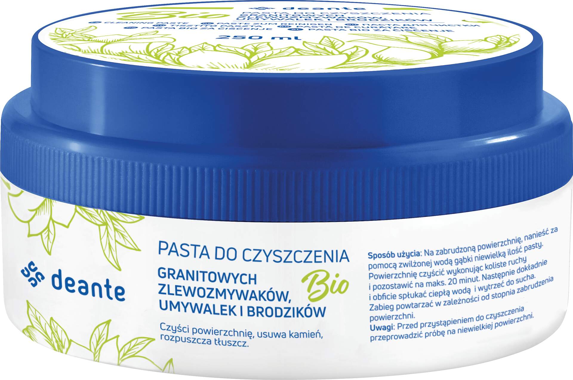 Deante Clinic producto limpiador para fregaderos de granito 250 ml ZZZ_000F