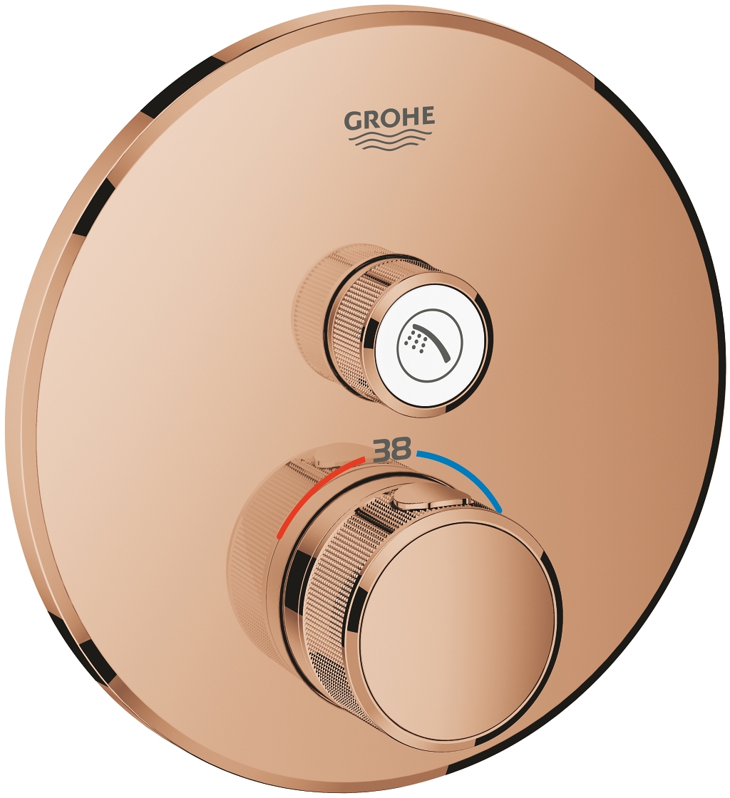 Grohe Grohtherm SmartControl grifo para ducha empotrado con termostato Warm Sunset 29118DA0