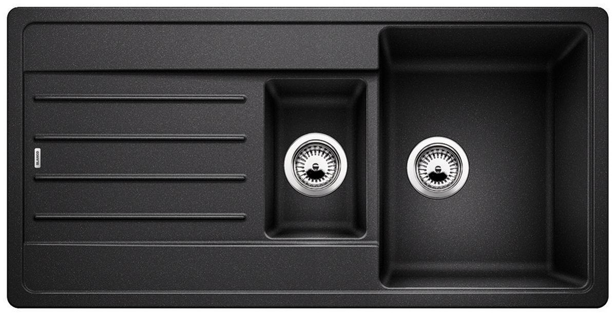 Blanco Legra 6 S fregadero de granito 100x50 cm antracita 522207