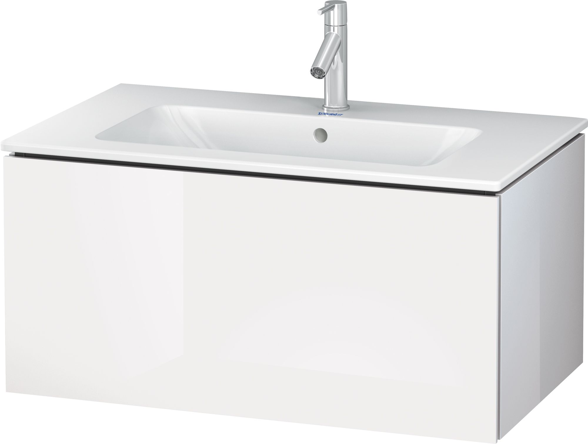 Duravit L-Cube armario 82x48.1x40 cm suspendido, para lavabo blanco LC614108585