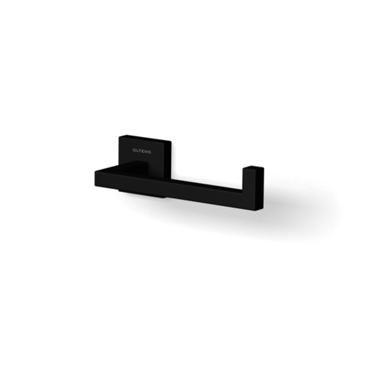 Oltens Tved portarrollos de papel higiénico negro mate 81105300