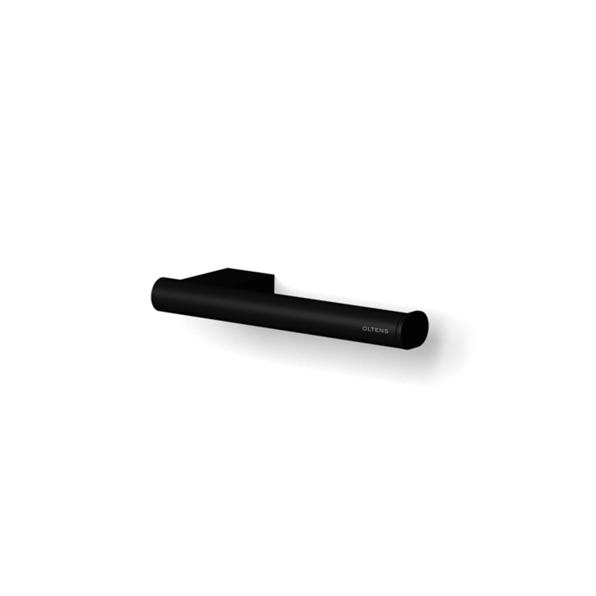 Oltens Vernal portarrollos de papel higiénico negro mate 81108300