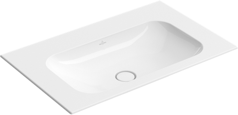 Villeroy & Boch Finion lavabo 80x50 cm rectangular para mueble blanco 416483R1