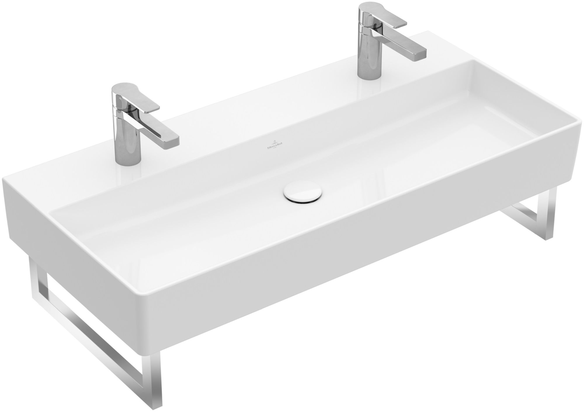 Villeroy & Boch Memento 2.0 lavabo 100x47 cm rectangular clásico blanco brillante 4A22A101
