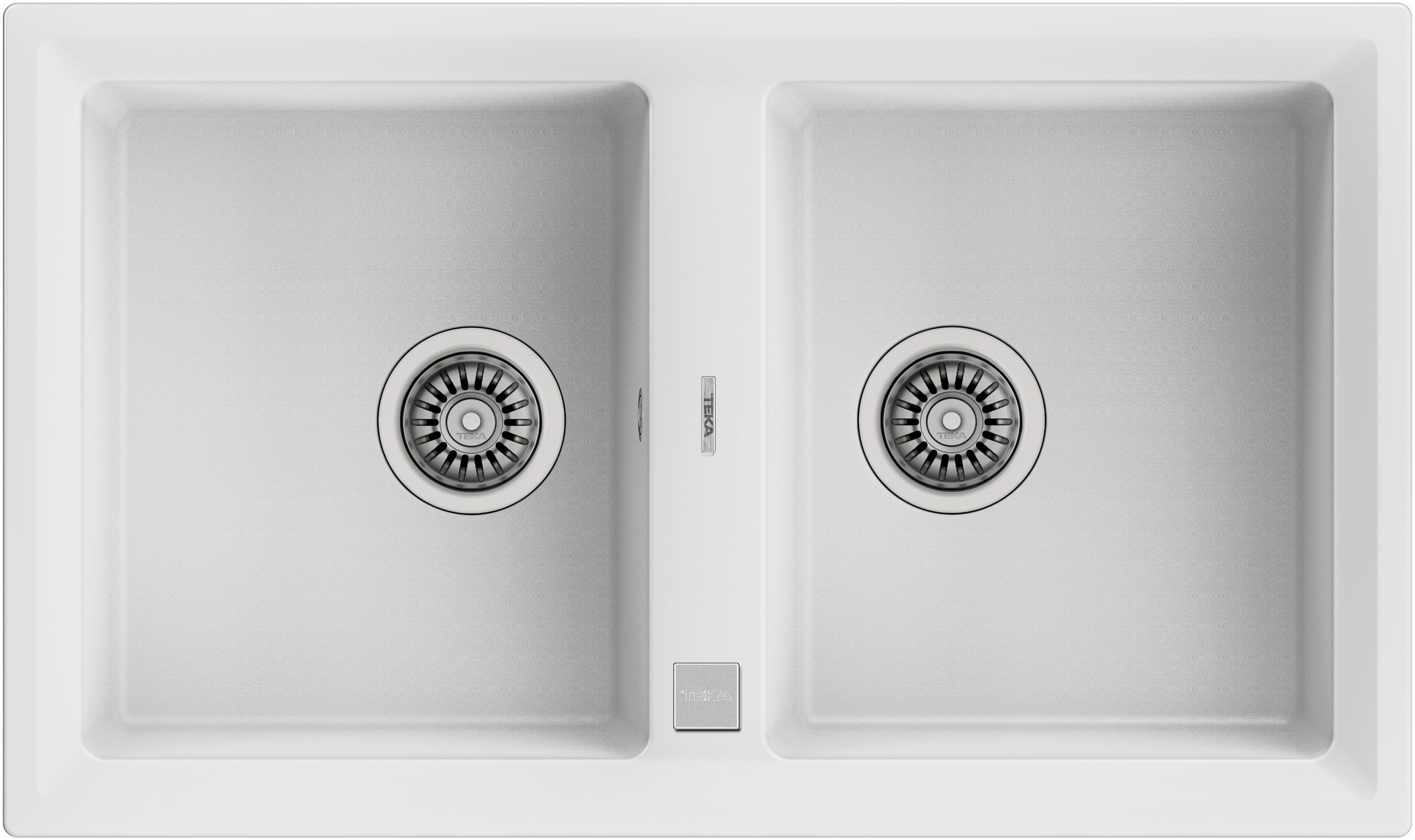 Teka Stone fregadero tegranit 86x51 cm blanco 115260012