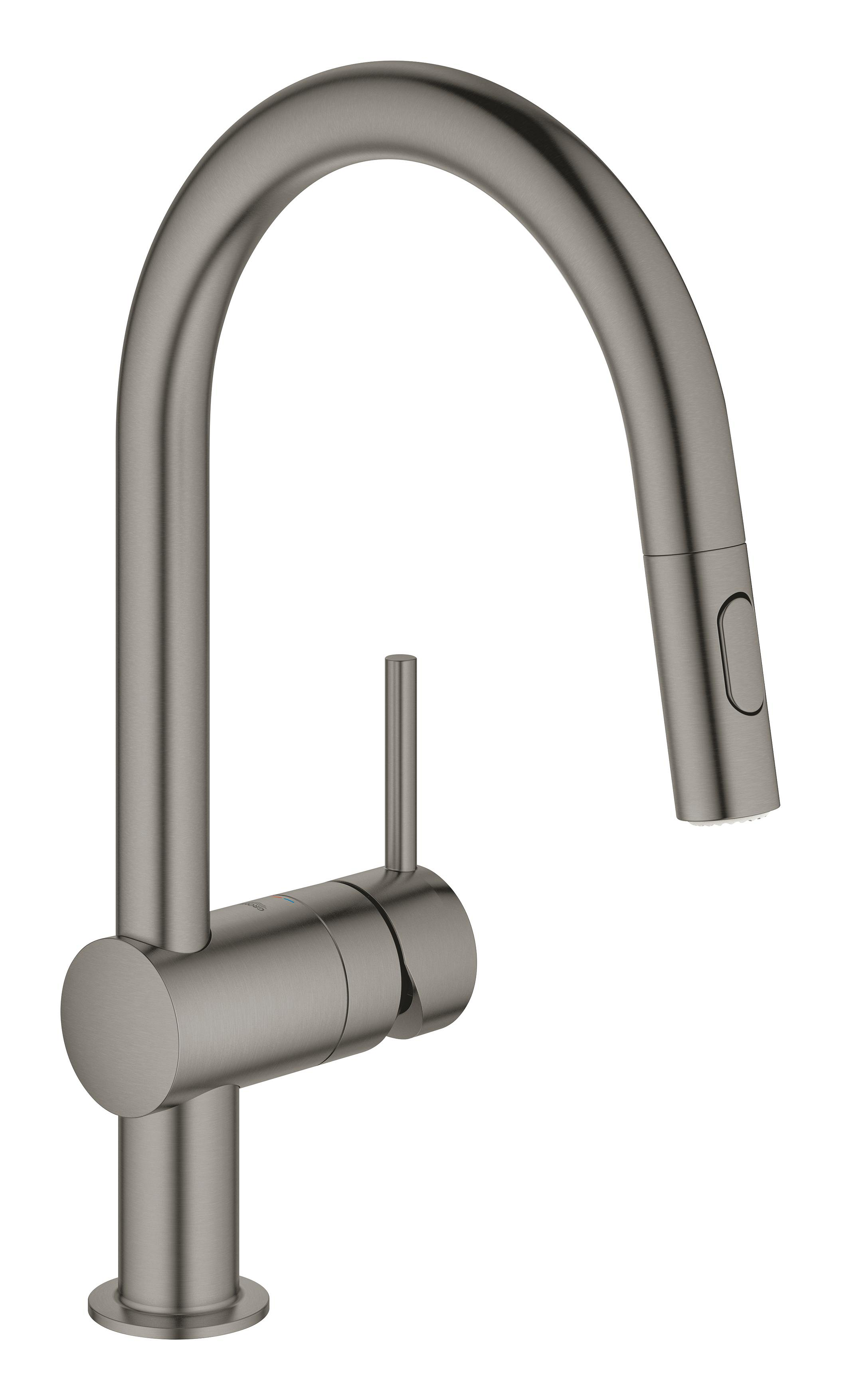 Grohe Minta grifo de cocina de pie Brushed Hard Graphite 32321AL2