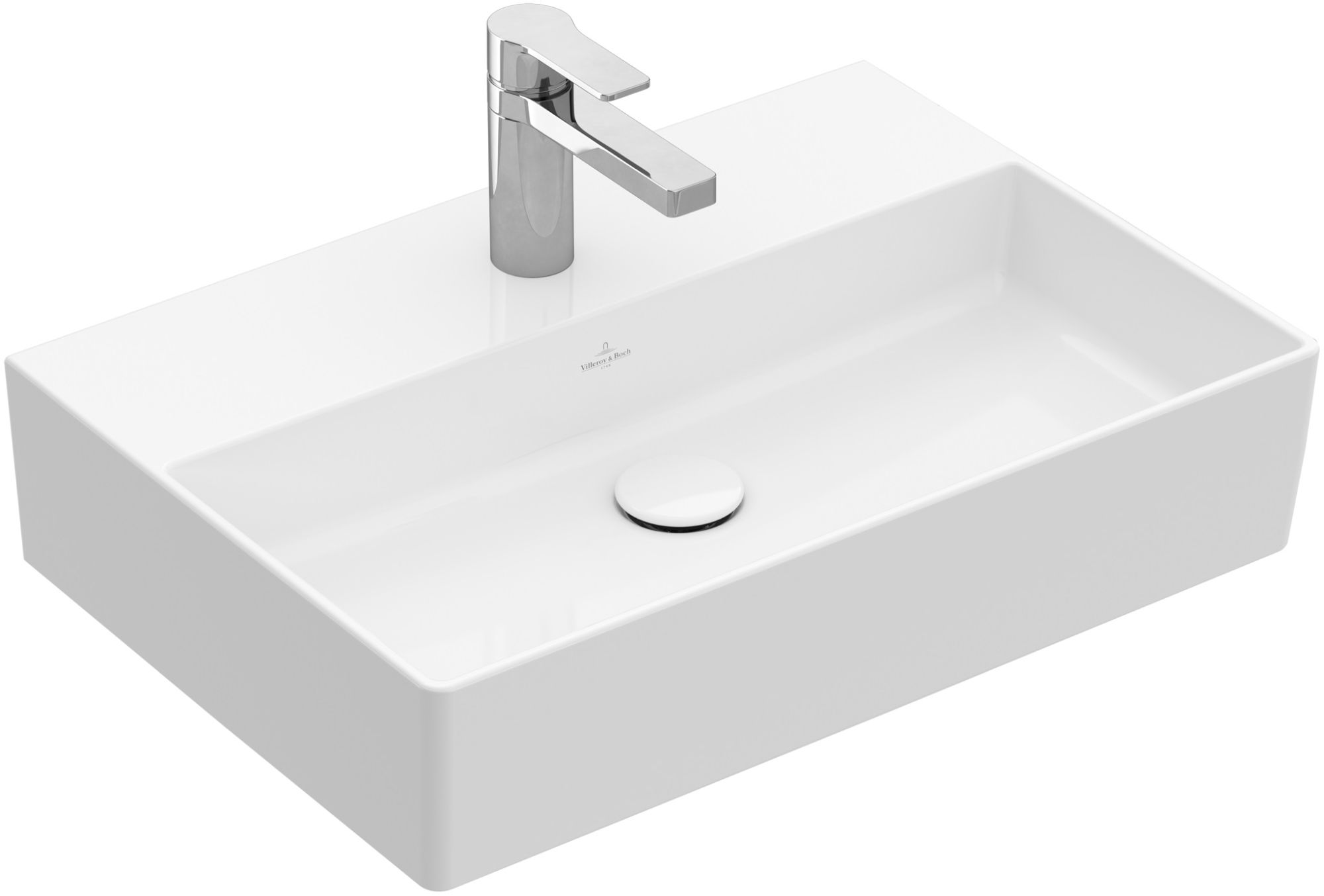 Villeroy & Boch Memento 2.0 lavabo 50x42 cm rectangular clásico-para mueble blanco 4A225G01