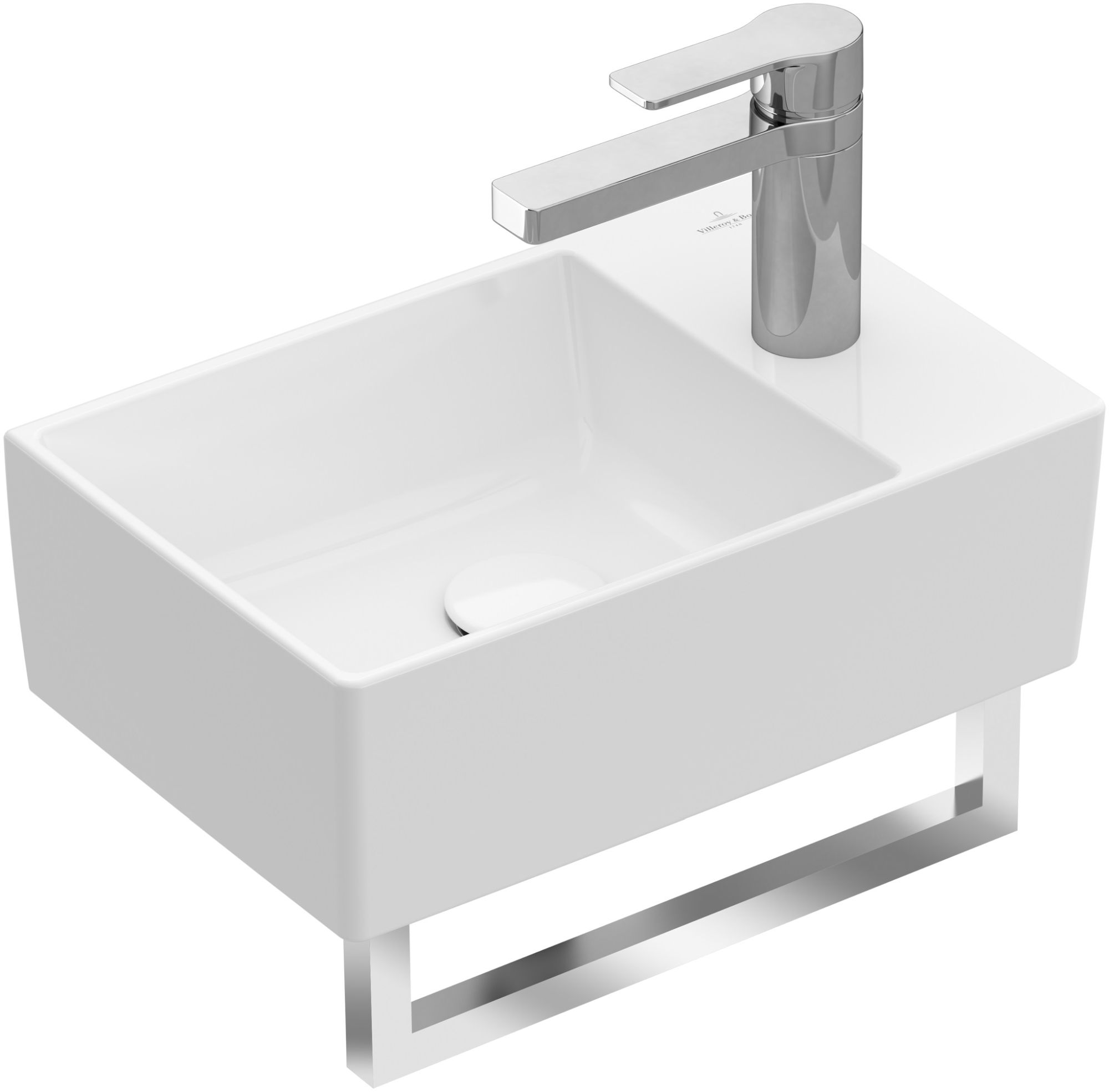 Villeroy & Boch Memento 2.0 lavabo 40x26 cm rectangular clásico blanco brillante 43234001