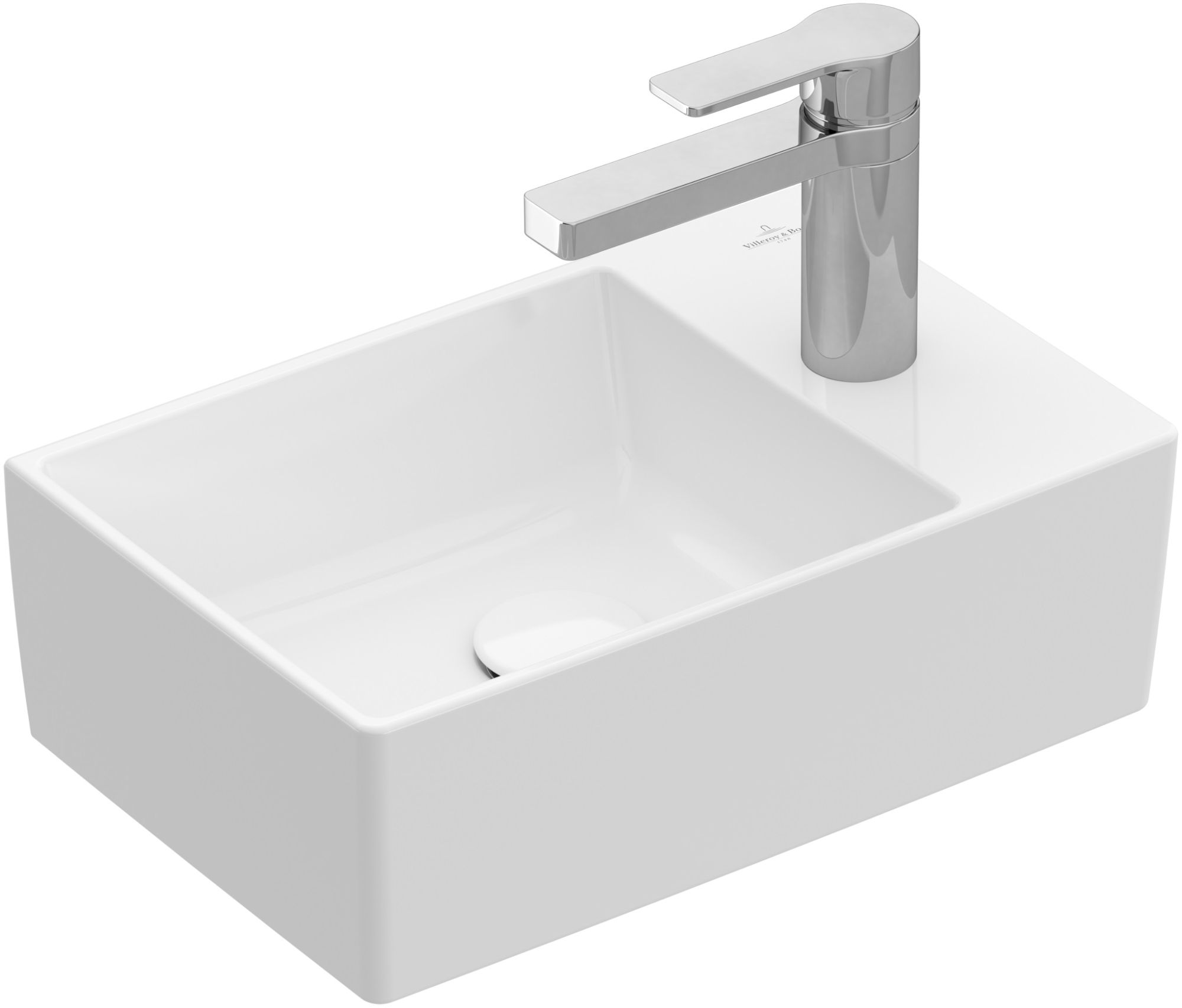 Villeroy & Boch Memento 2.0 lavabo 40x26 cm rectangular sobre encimera blanco 43234G01