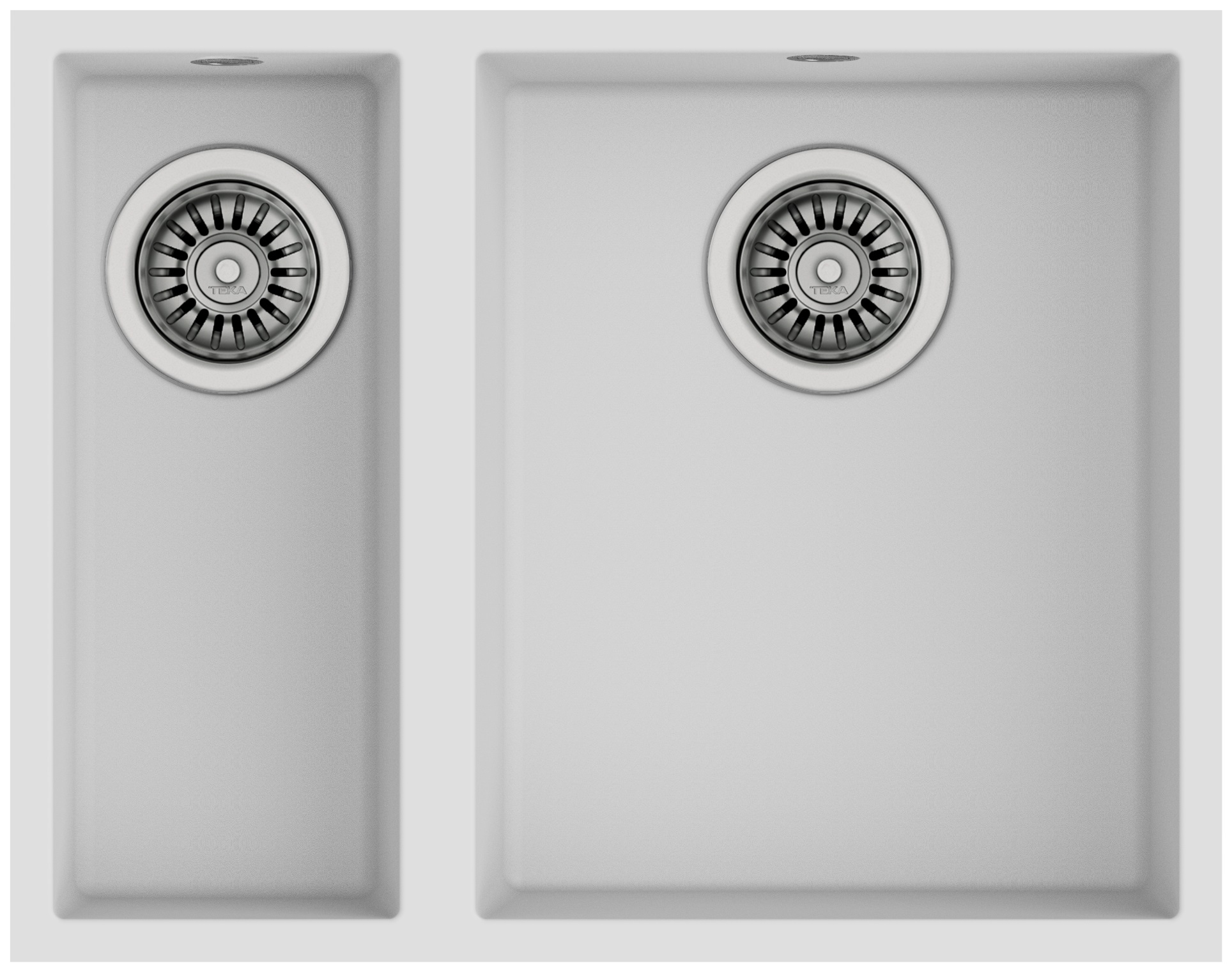 Teka Square fregadero tegranit 56x44 cm blanco 115260033