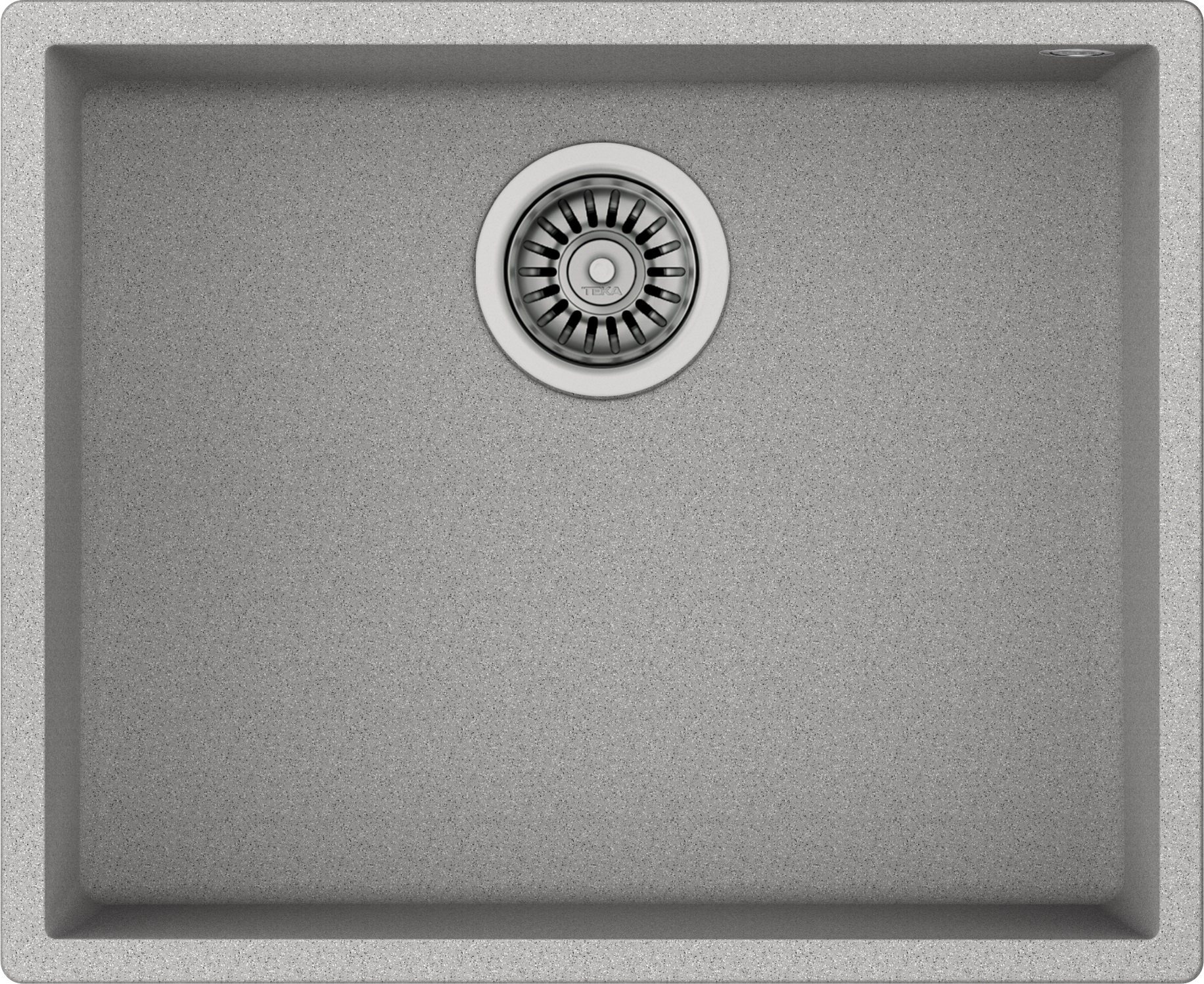 Teka Square fregadero tegranit 54x44 cm gris/grafito/ónix 115230021