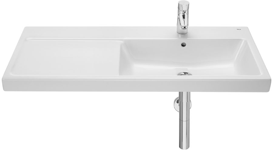 Roca Gap lavabo 100x46 cm rectangular clásico blanco A3270ME000
