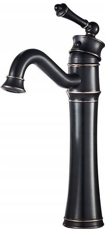 Rea Old Black grifo para lavabo de pie negro REA-B0227