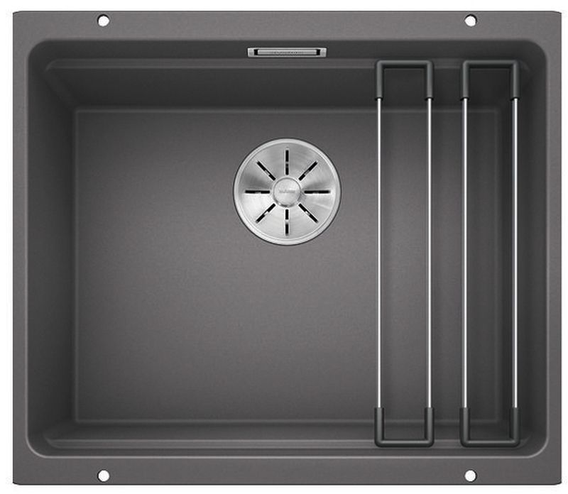 Blanco Etagon 500-U fregadero de granito 53x46 cm gris/grafito/ónix 522228
