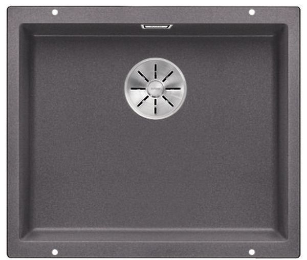 Blanco Subline 500-U fregadero de granito 50x40 cm gris/grafito/ónix 523433