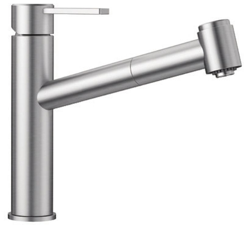 Blanco Ambis-S grifo de cocina de pie acero inoxidable 523119