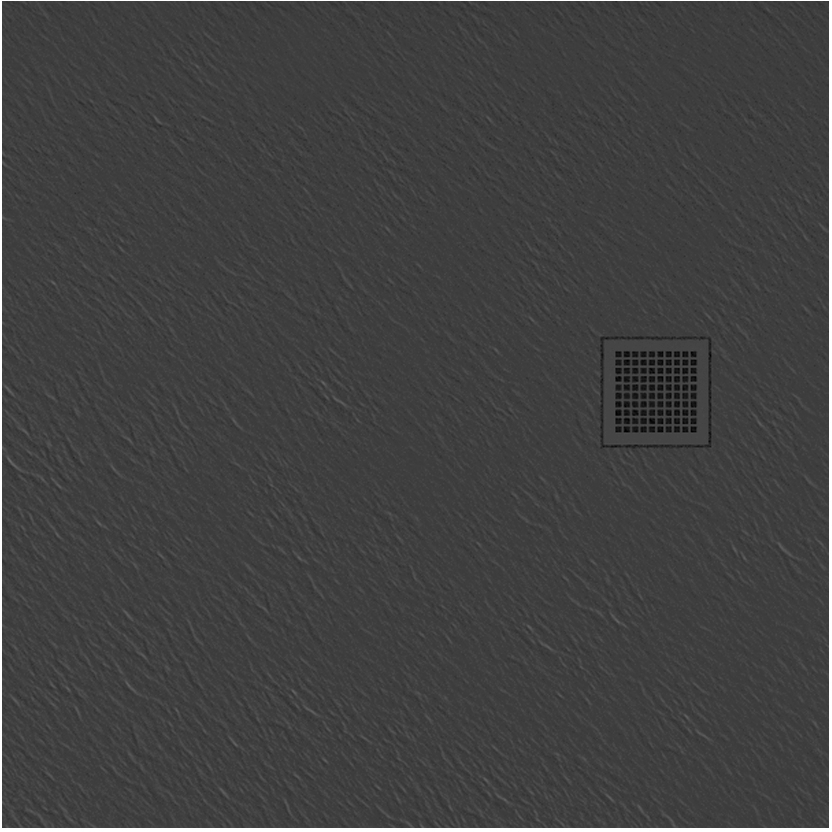 New Trendy Mori plato de ducha cuadrado 90x90 cm gris B-0395