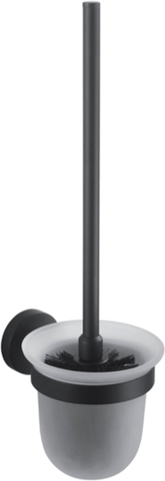 Stella Classic escobilla de baño atornillado cristal-negro 07.430-B