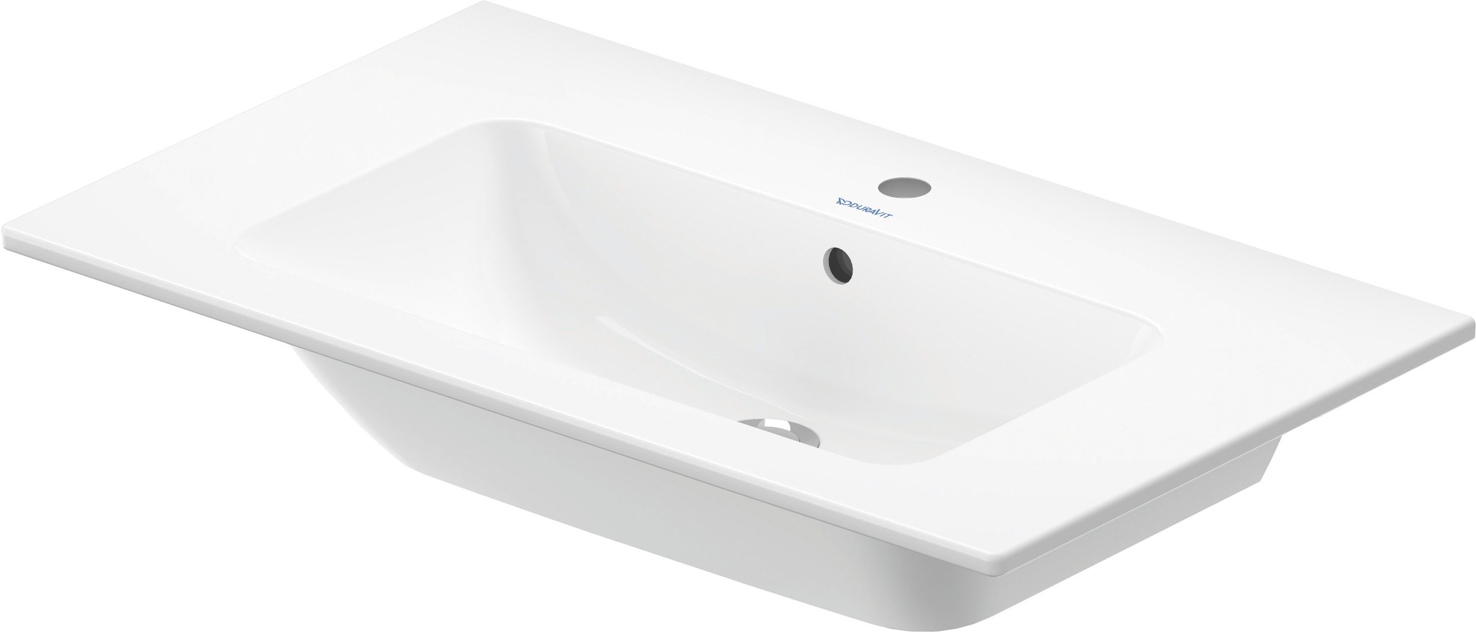 Duravit ME by Starck lavabo 83x49 cm rectangular clásico-para mueble blanco 23368300601