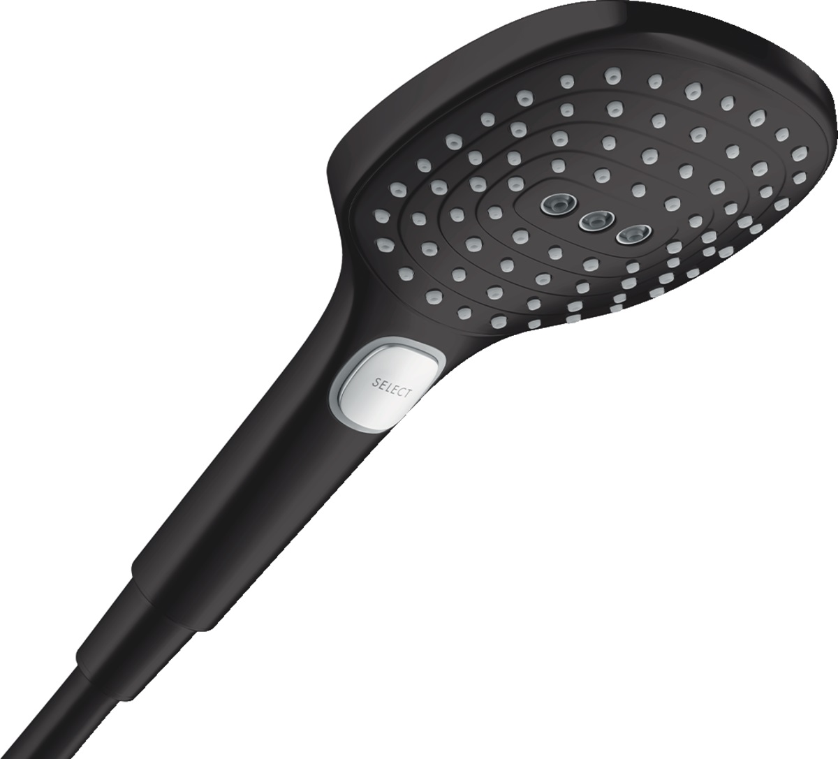 Hansgrohe Raindance alcachofa de ducha negro 26520670