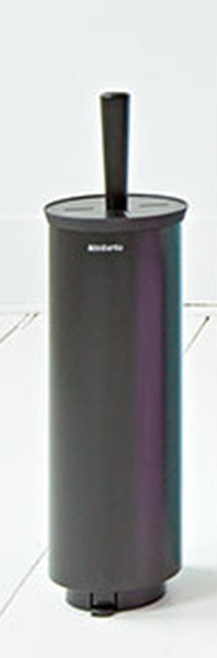 Brabantia escobilla de baño apoyado negro 483349