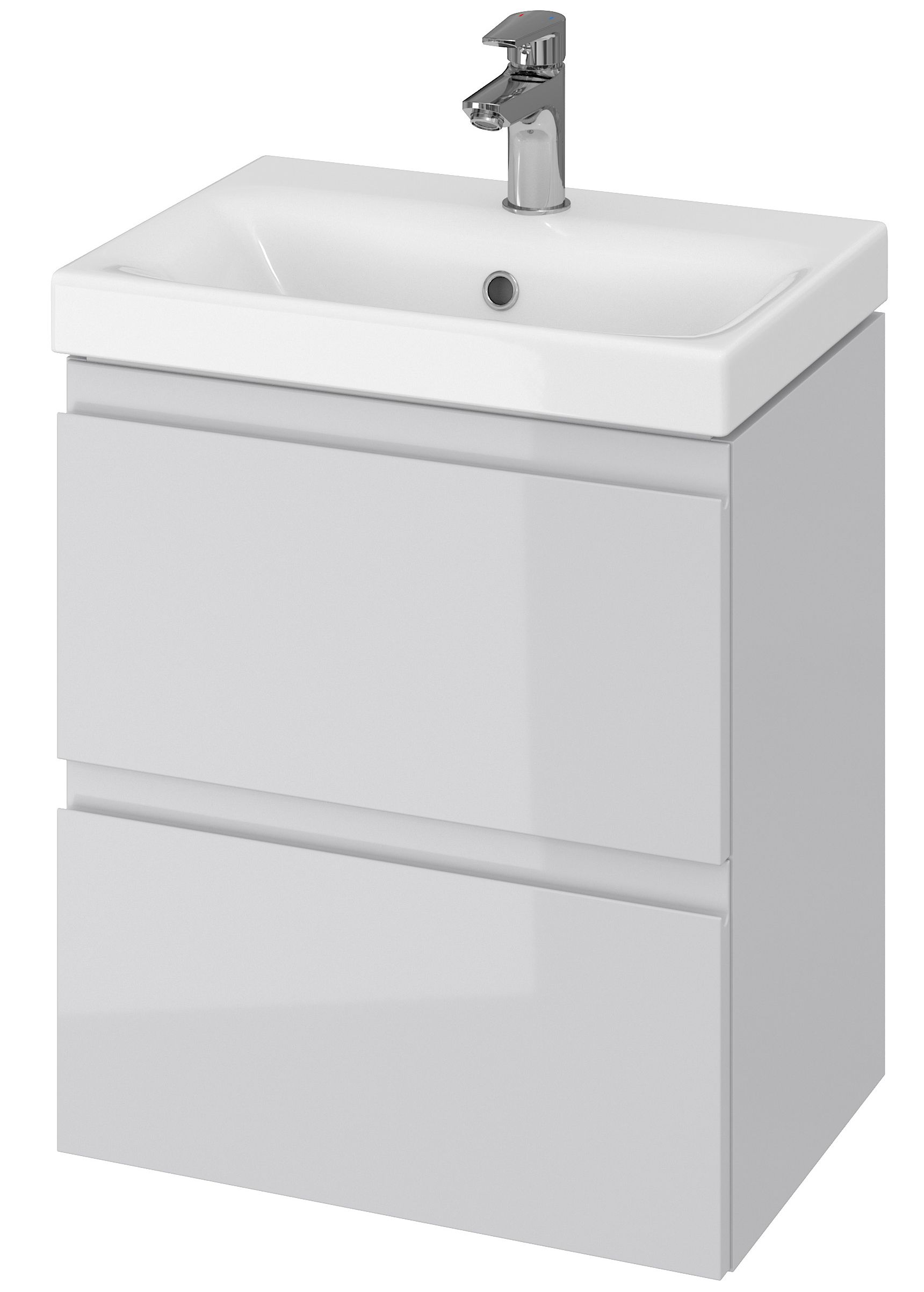 Cersanit Moduo lavabo con mueble 49.5 cm gris S801-228-DSM
