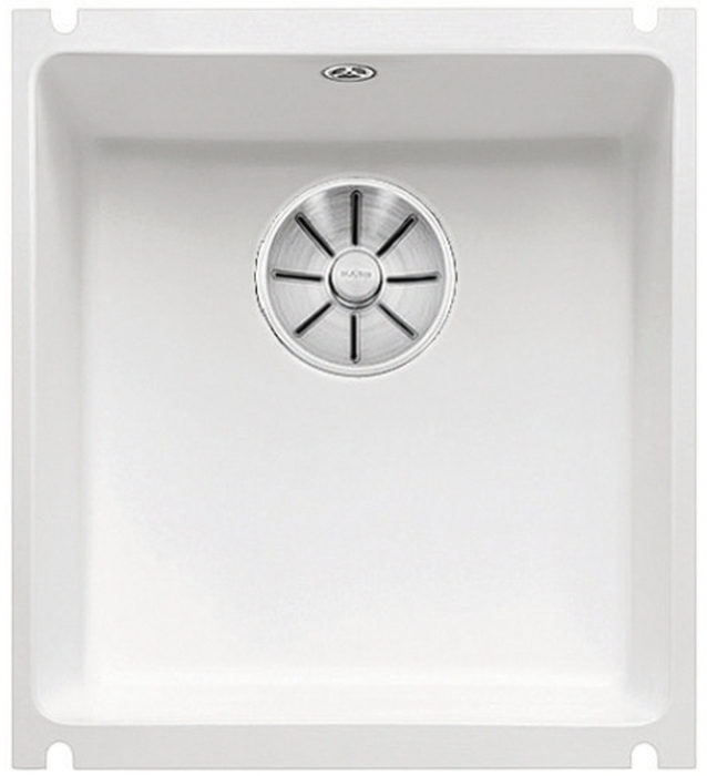 Blanco Subline 375-U fregadero de cerámica 45.6x41.4 cm blanco 523726
