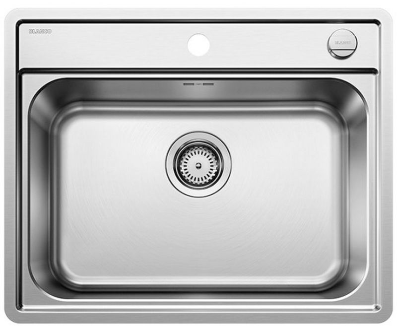 Blanco Lemis 6-IF fregadero de acero 61.5x50 cm acero 525109