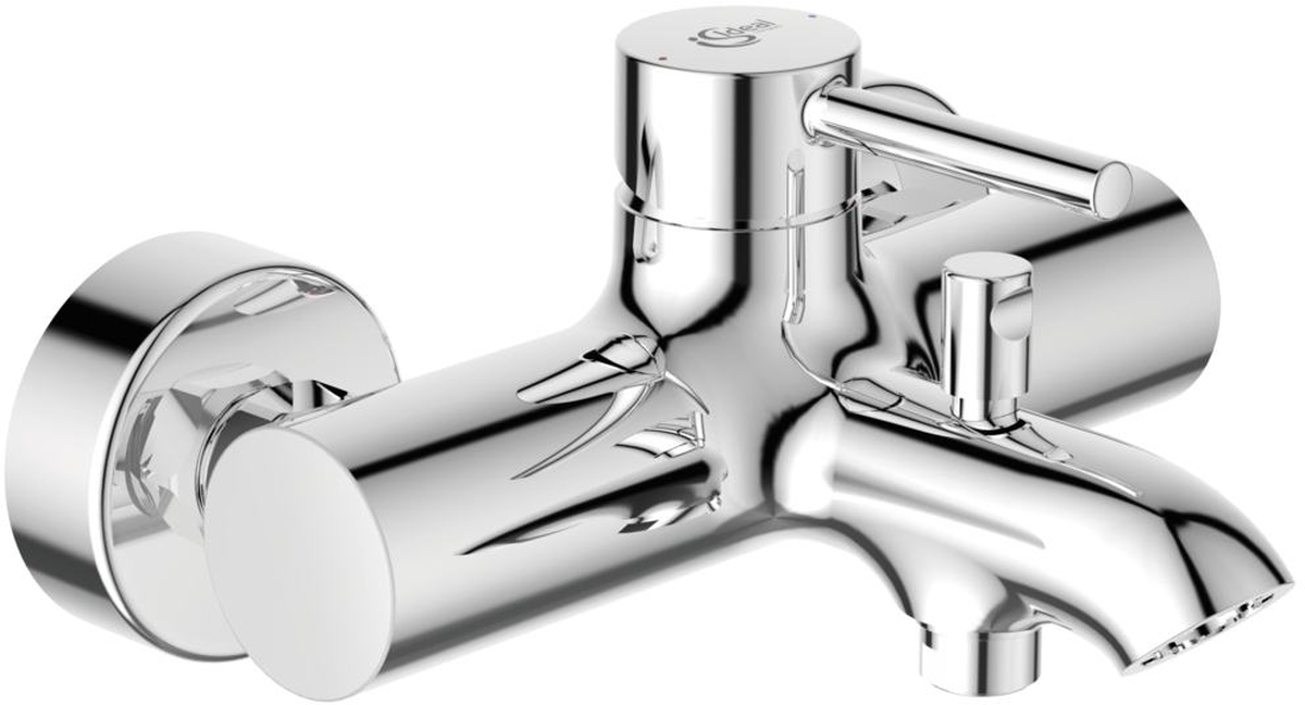 Ideal Standard Ceraline grifo de bañera y ducha a pared cromo BC199AA