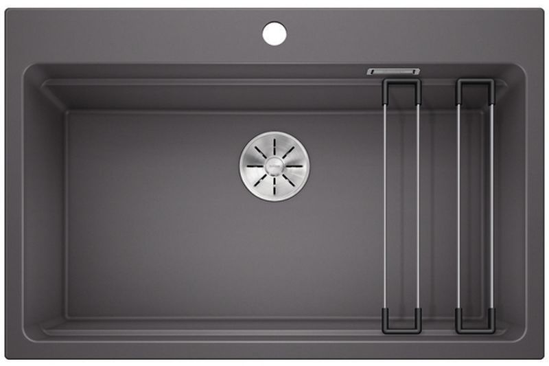 Blanco Etagon 8 fregadero de granito 78x51 cm gris/grafito/ónix 525188