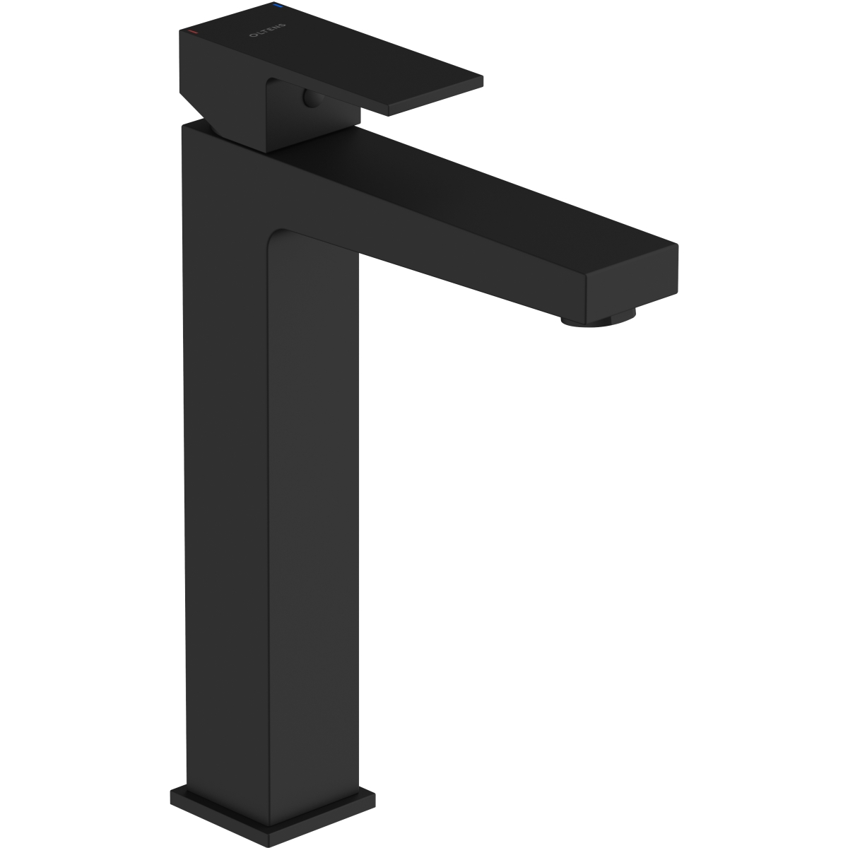 Oltens Gota grifo para lavabo de pie negro mate 32401300