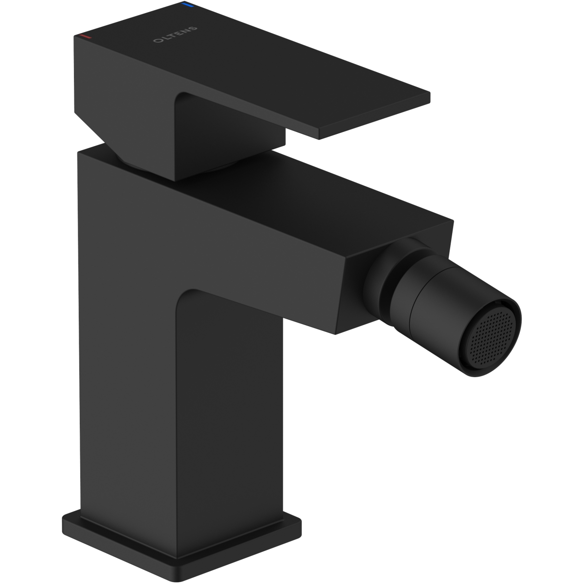Oltens Gota grifo para bidé de pie negro mate 31301300