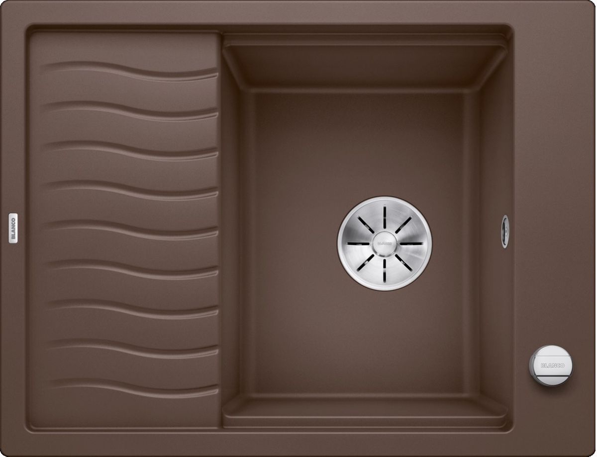Blanco Elon 45 S fregadero de granito 65x50 cm marrón 524823
