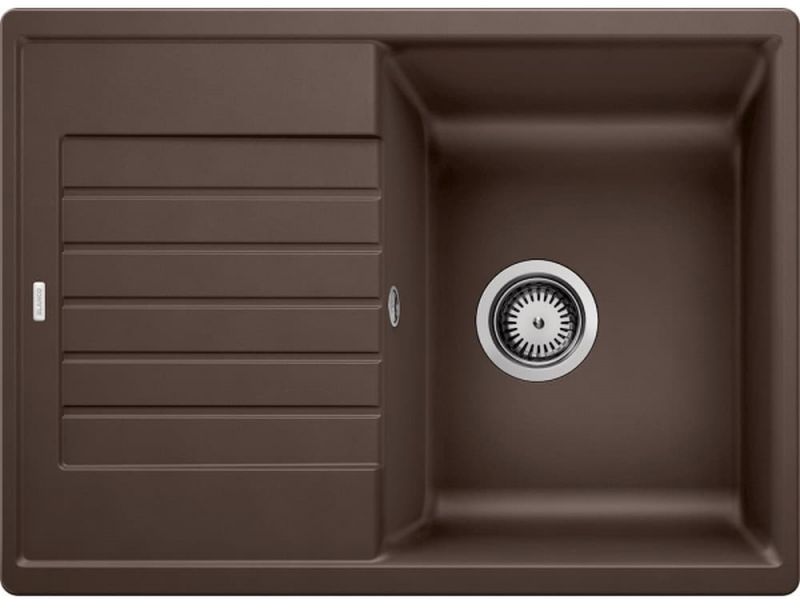 Blanco Zia 45 S Compact fregadero de granito 68x50 cm marrón 524730